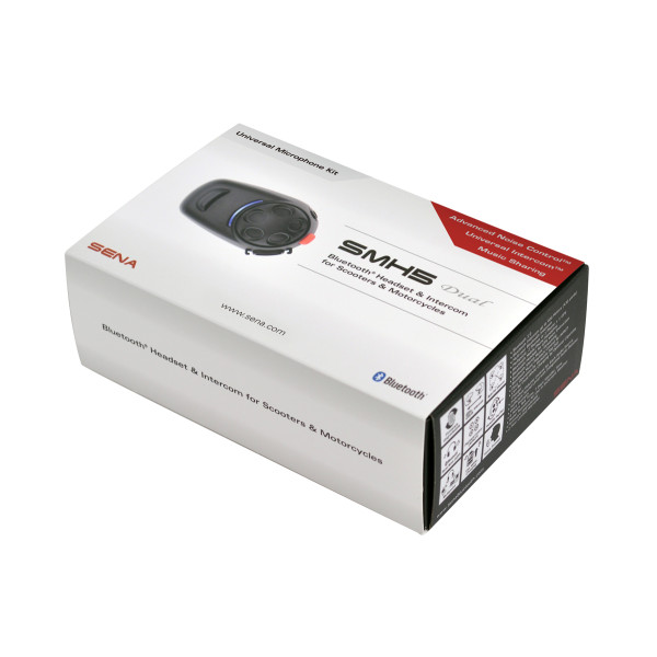 SENA Sena B/T Unit Scooters & M/Cs Uni Microphone Kit Dual Pack SMH5D-10